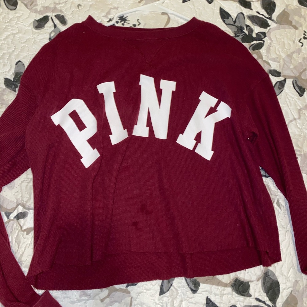 pink long sleeve